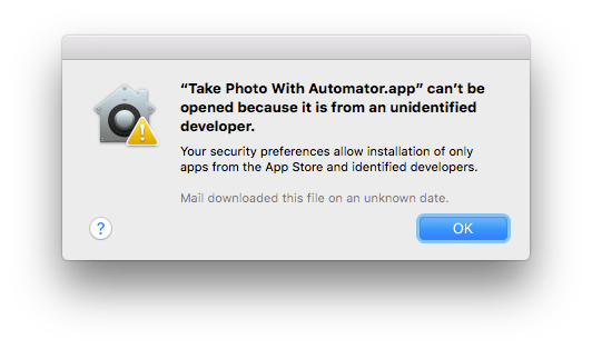 unidentified developer